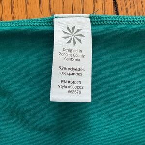 Athleta Teal Activewear Top